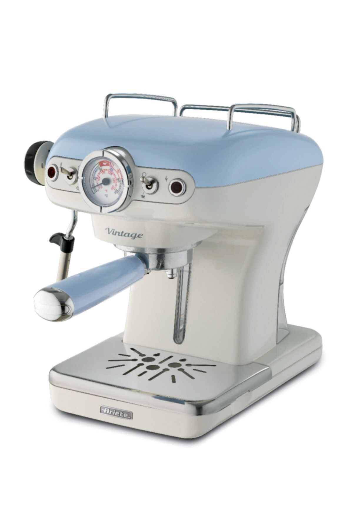 ARIETE Mavi Vintage Cappuccino/Espresso Makinesi