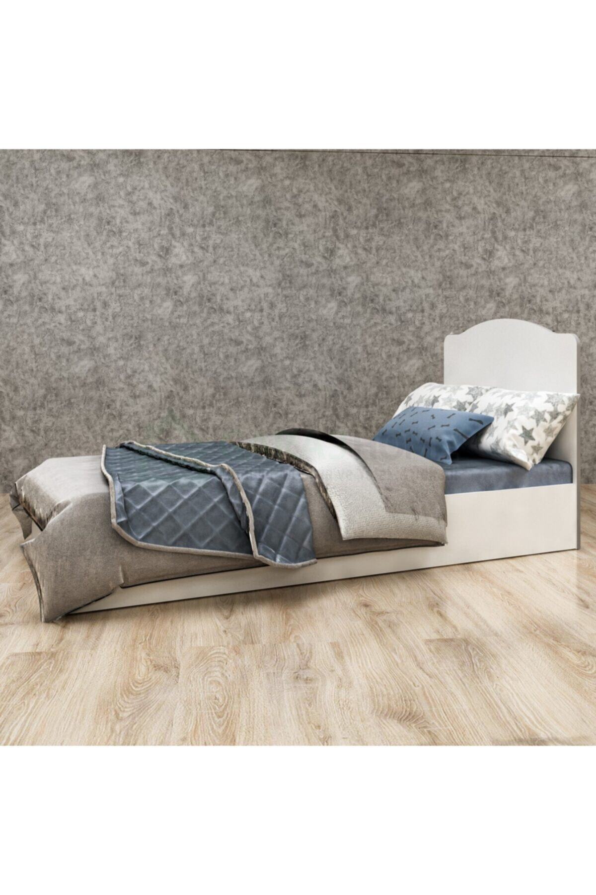 Garaj Home Elit 90x190 Karyola - Gri