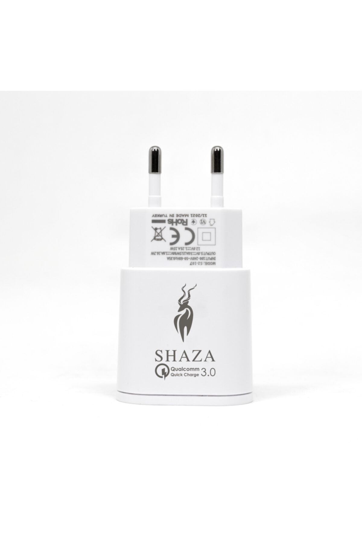 shaza Sz-107 Usb Quick Charger 3.0 Başlık Ev Şarj Aleti