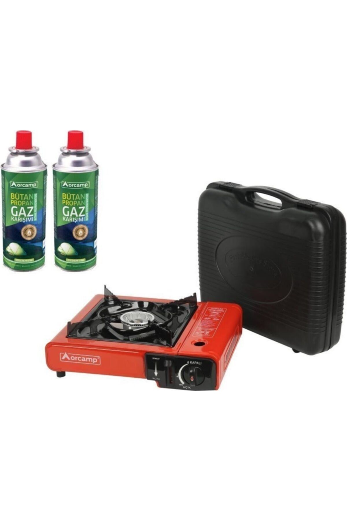 Orcamp Ck 501 Portatif Ocak + 2 Adet Kartuş Çanta Hediyeli