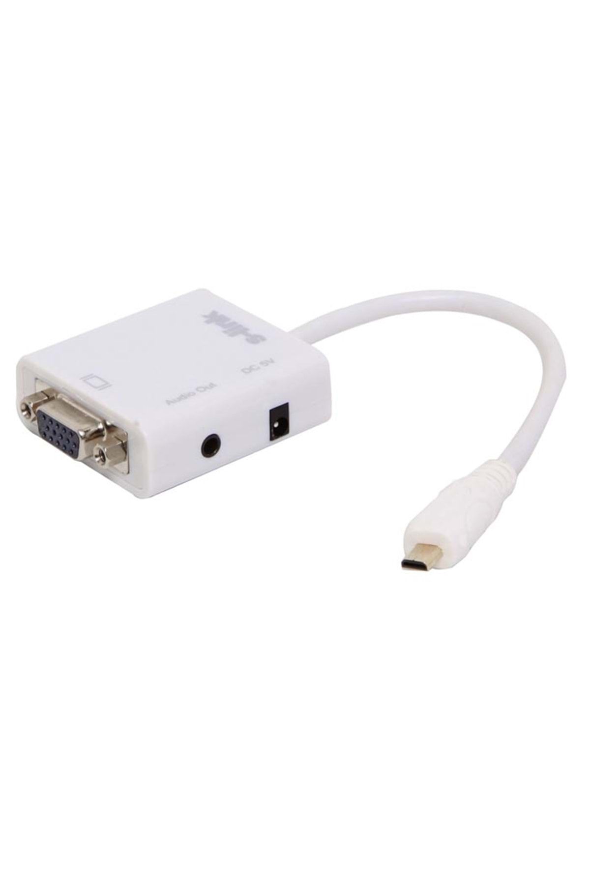 SLINK Sl-muv13 Micro Usb To Vga+audio Çevirici