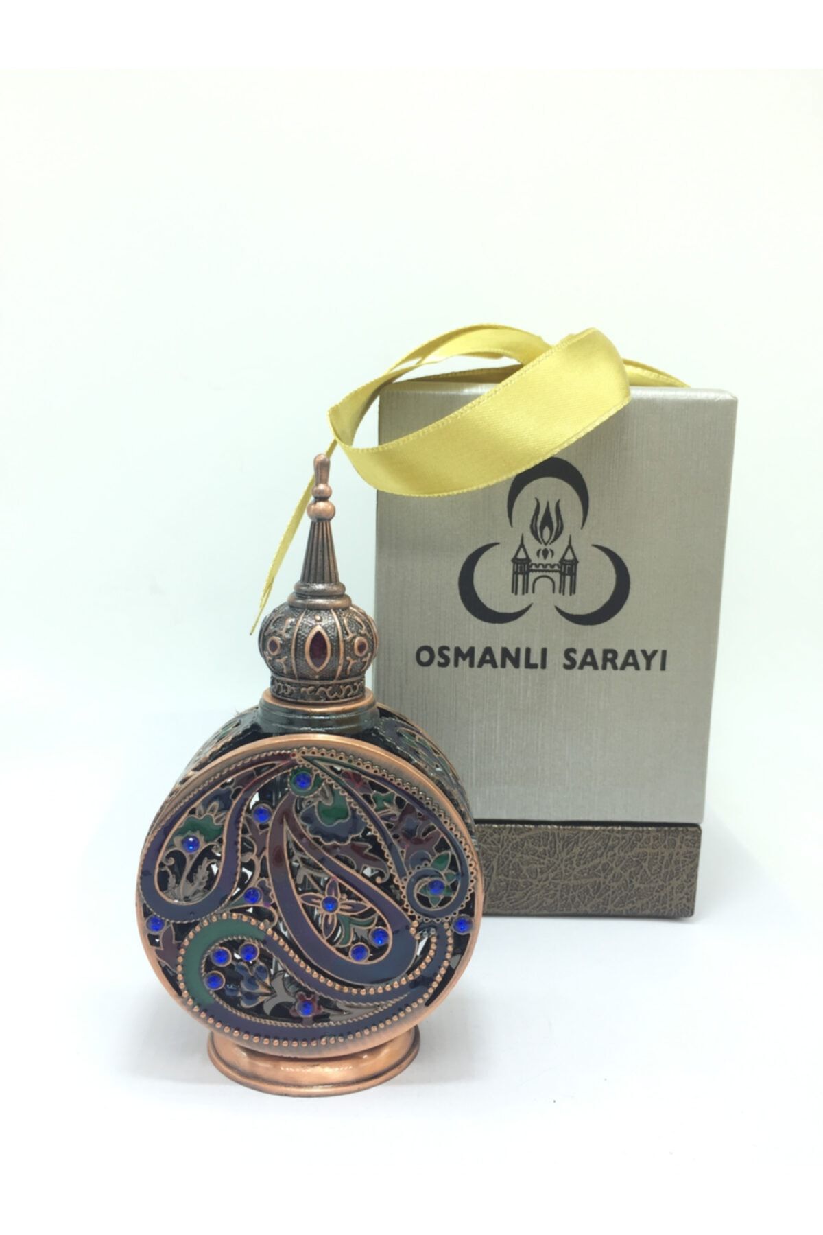 Osmanlı Sarayı Sema Kokusu Bakır Tasarım Şişe 12gr