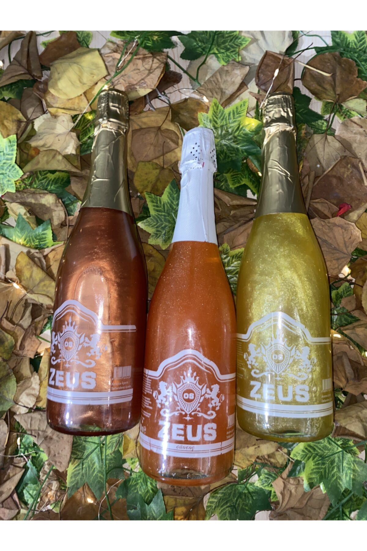 zeus meşrubat Simli Karışık Meyve Mango Ve Muz Aromalı Gazlı İçecek 2 Adet