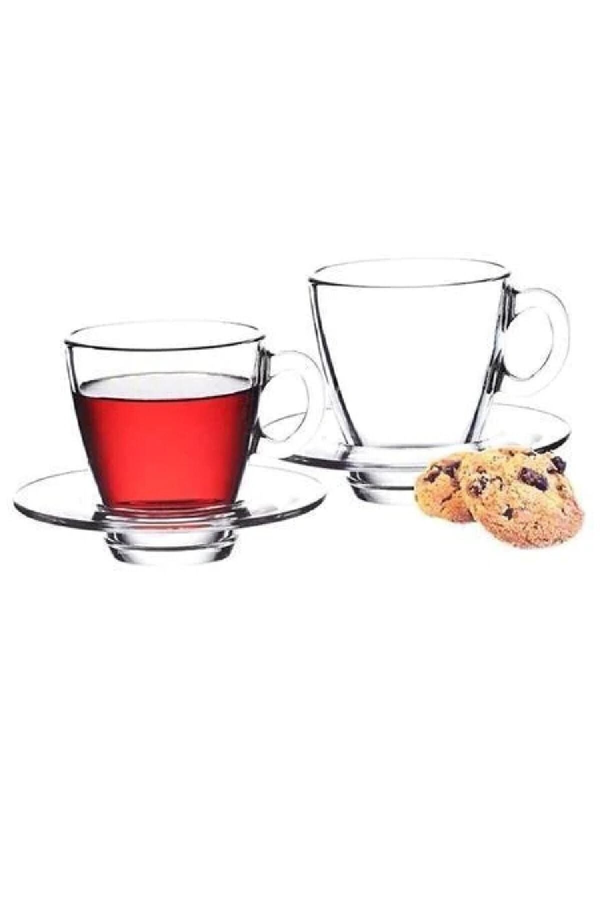 Paşabahçe 95040 Aqua 12 Parça Çay Fincan Takımı