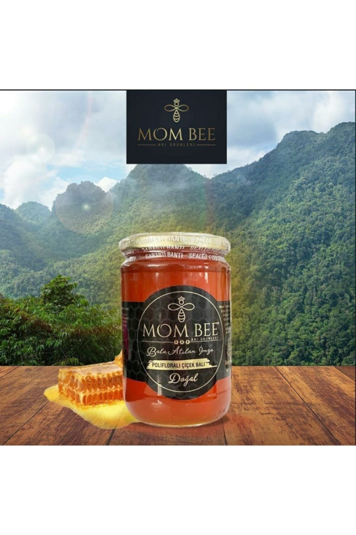 mombee arı ürünleri Mombee Polifloralı Çiçek Balı ( Çiçek, Meşe, Kestane) 850 Gr