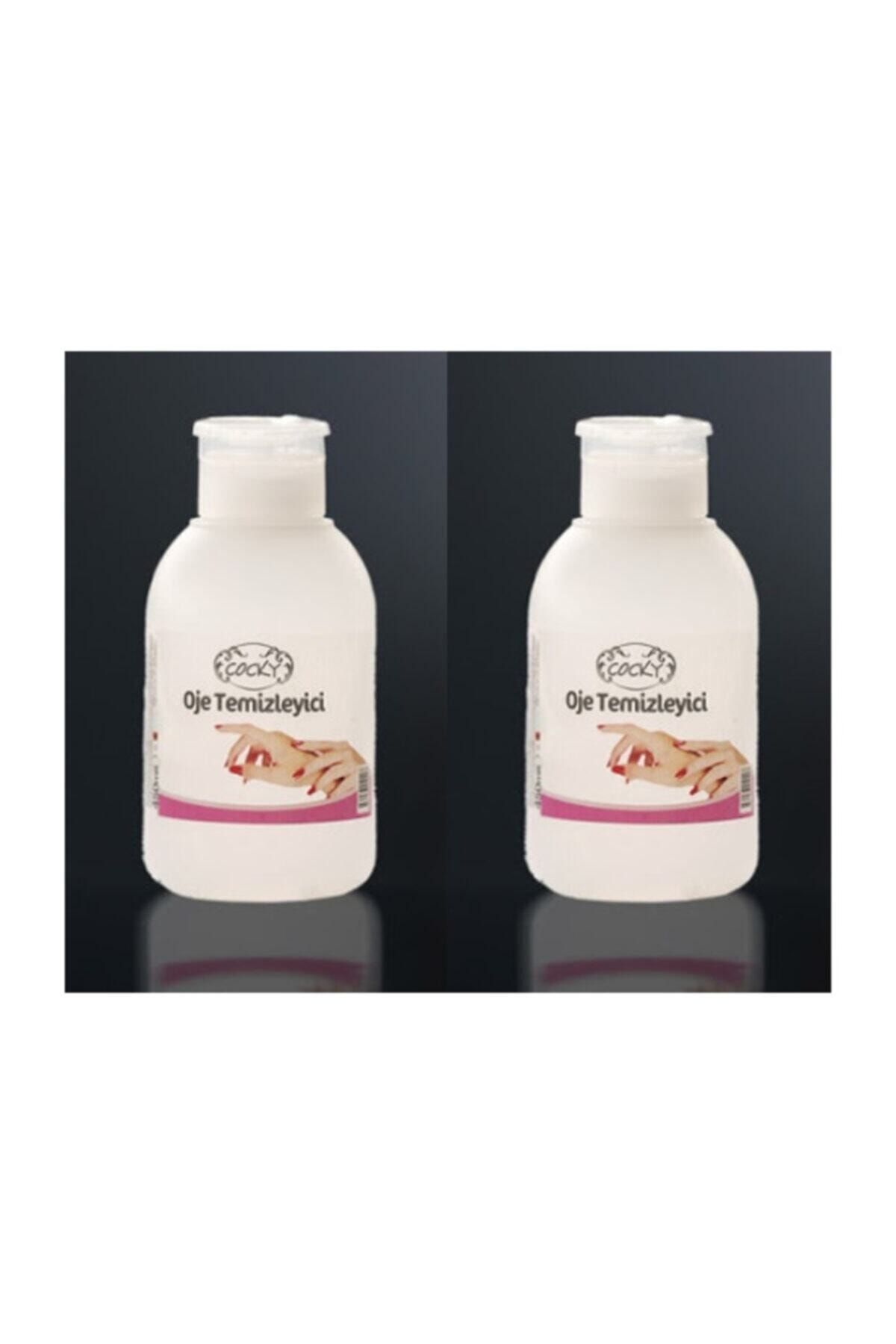 COCKY Oje Temizleyici Aseton Pompalı 450ml X 2 Adet