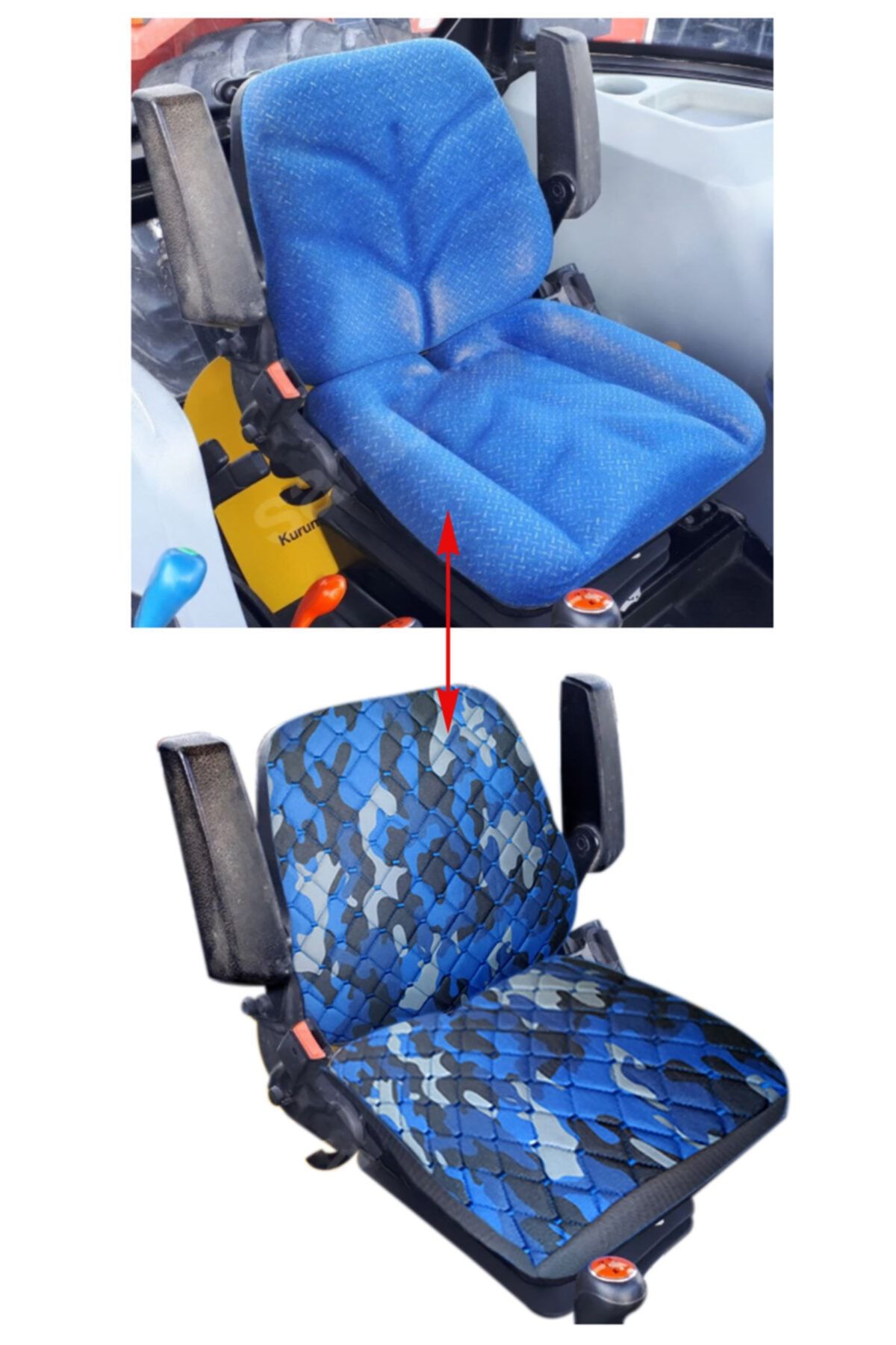 Binbir Trend New Holland Td Grubu Traktör Koltuk Kılıfı