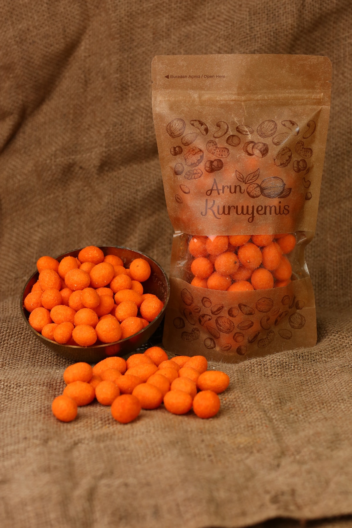 Arın Kuruyemiş Soslu Fıstık 500gr