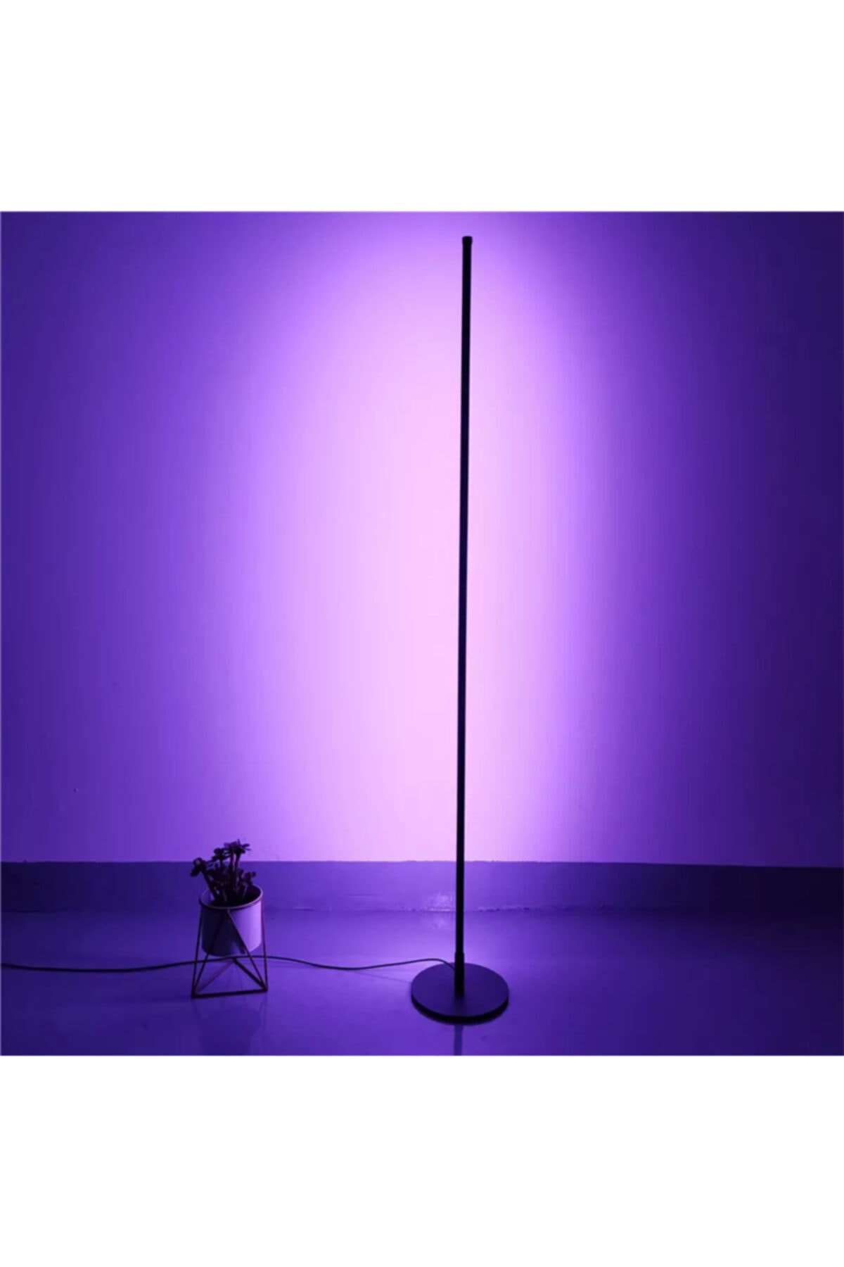 Led Minimalist Lambader+ Full Rgb 256 Renk Köşe Lambası