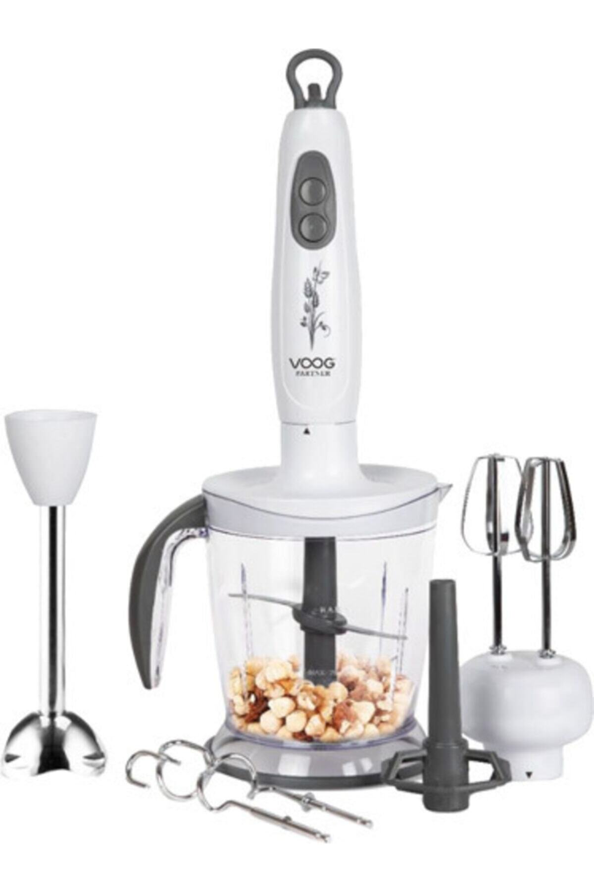 NERGİZ HOME TİC. Voog Partner Blender Seti 1200 W 2 Yıl Garantili