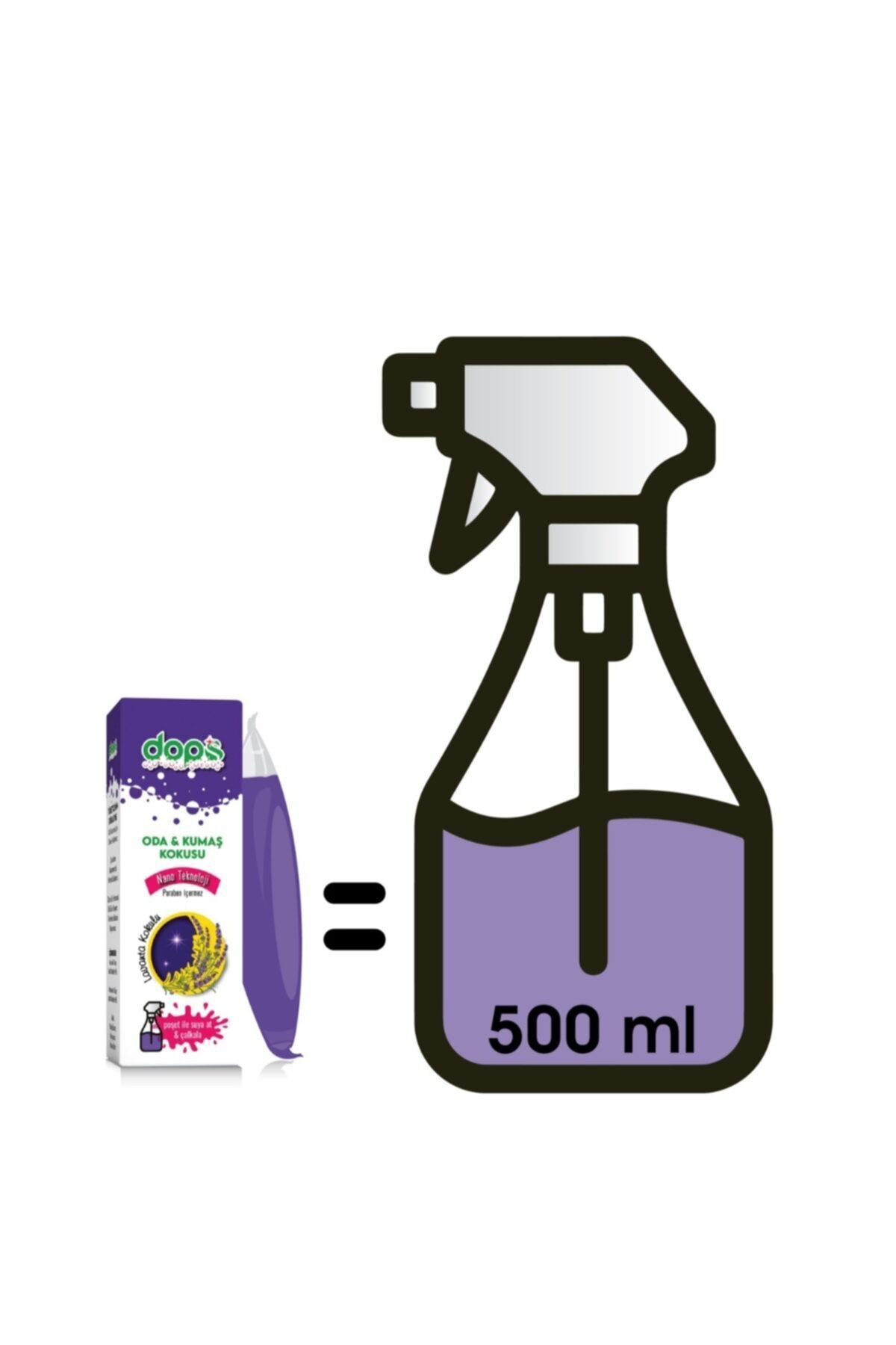 Anka Dops Oda Ve Kumaş Kokusu 500ml Lavanta Kokulu