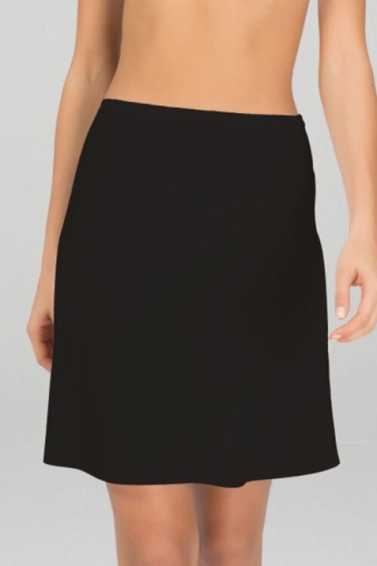 EliteWomans Kadın Basic Midi Jüpon