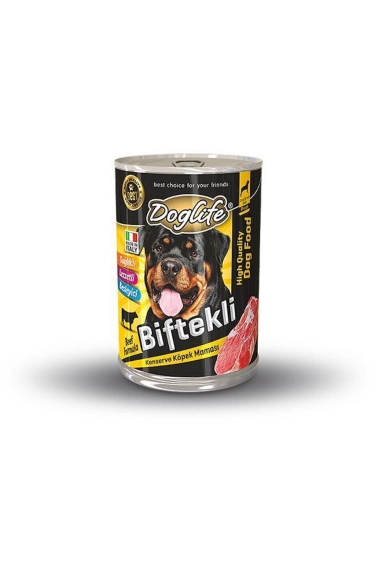 Doglife Biftekli Köpek Konservesi 415 Gr.