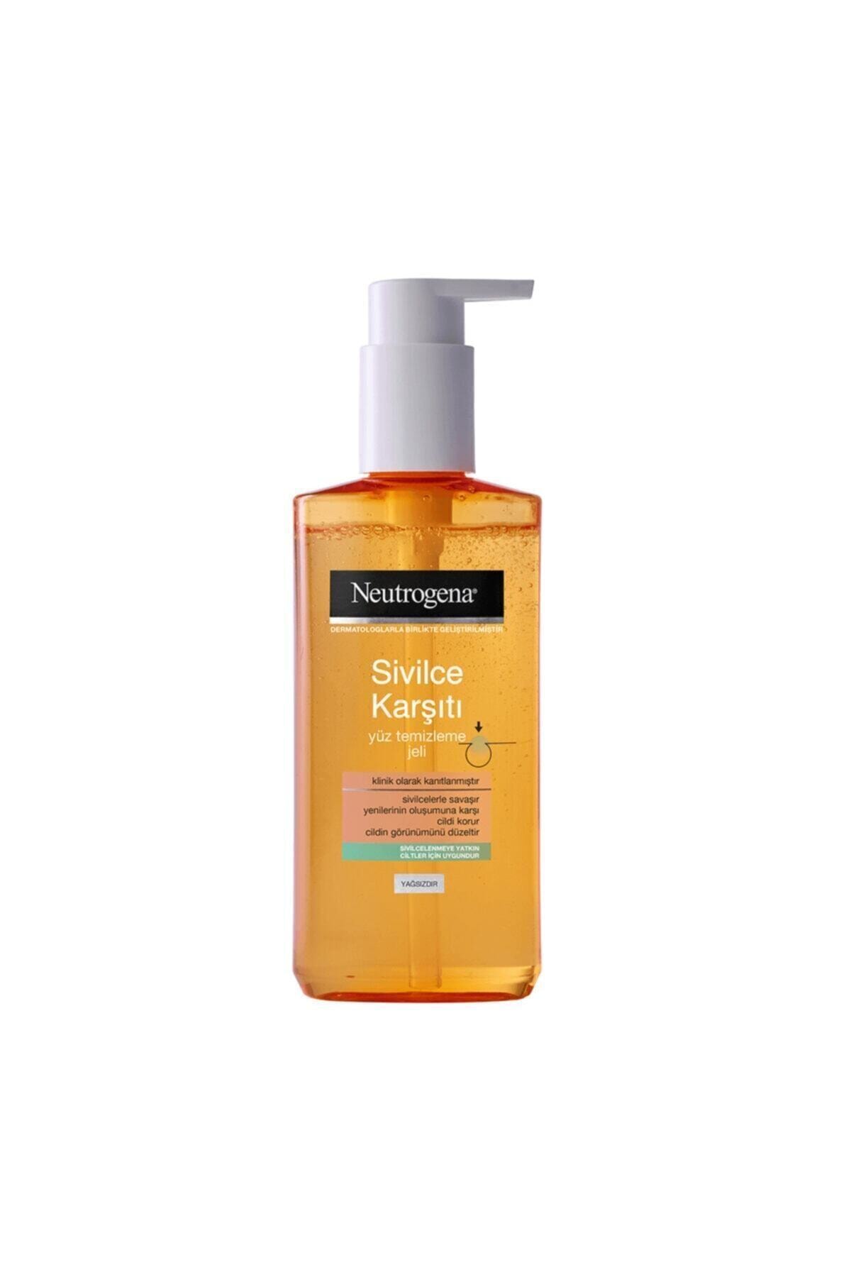 Hey Center Neutrogena Sivilce Karşıtı Yüz Temizleme Jeli 200 Ml