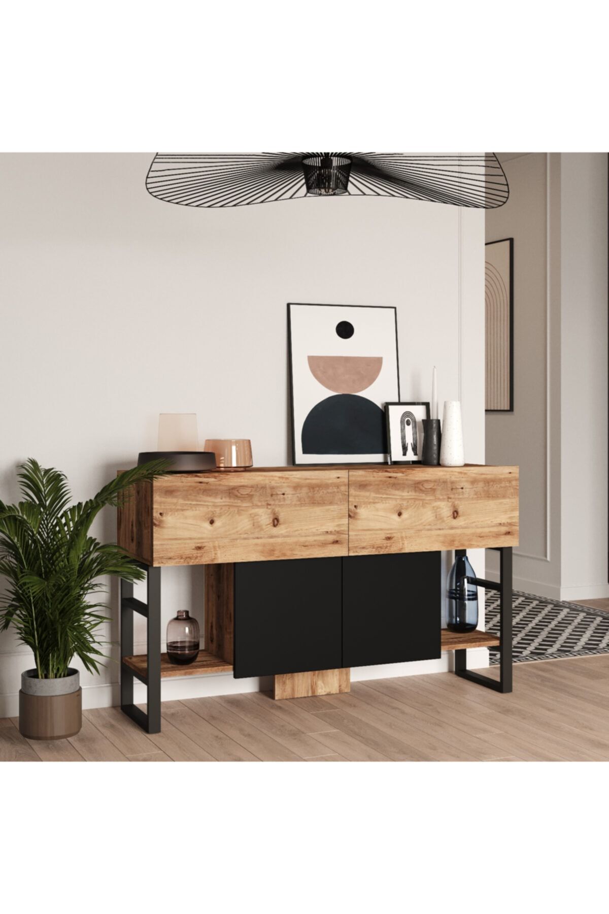 L'occi Concept Hw25 Hewson Metal Konsol 4 Kapaklı