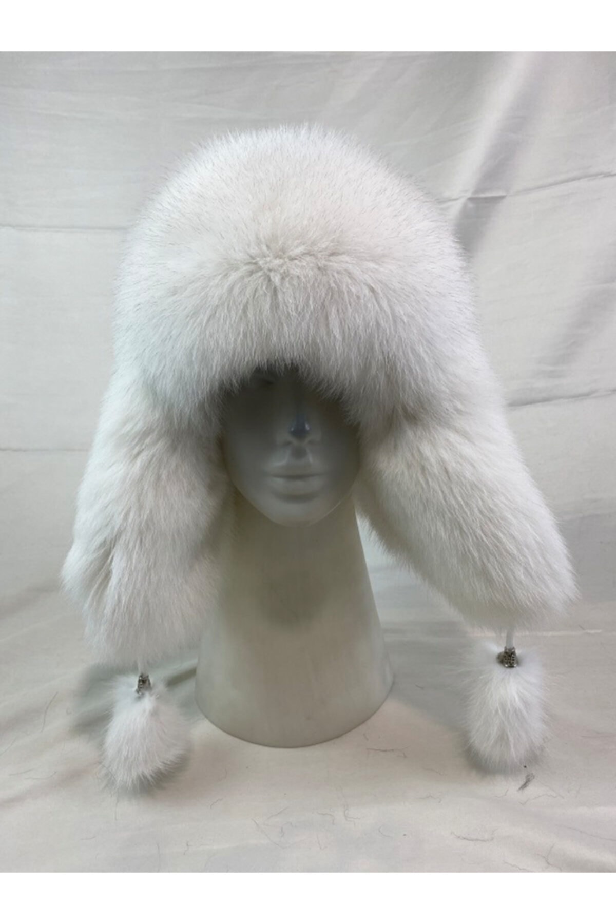 Kuru Leather Ushanka Kadın Şapka