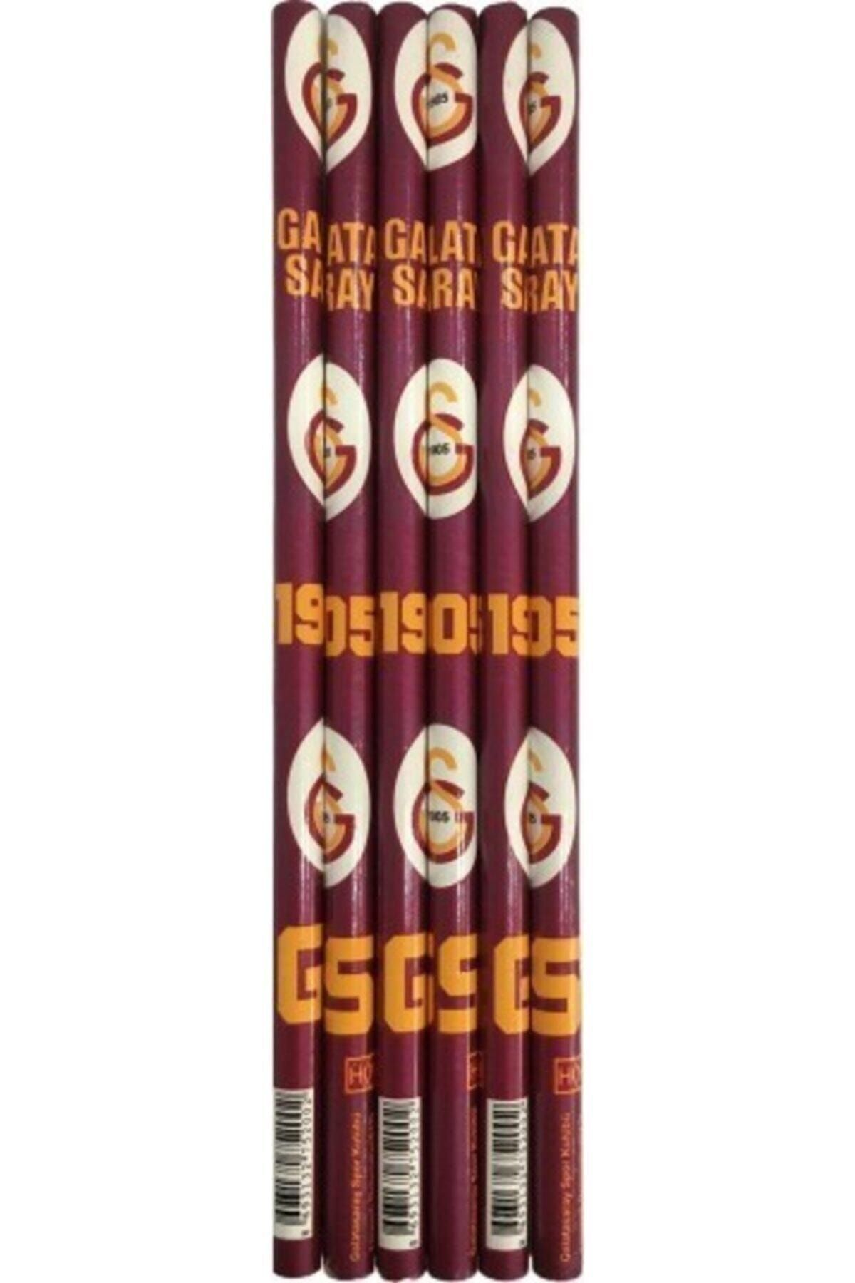 GSStore Galatasaray Lisanslı Kurşun Kalem 6'lı