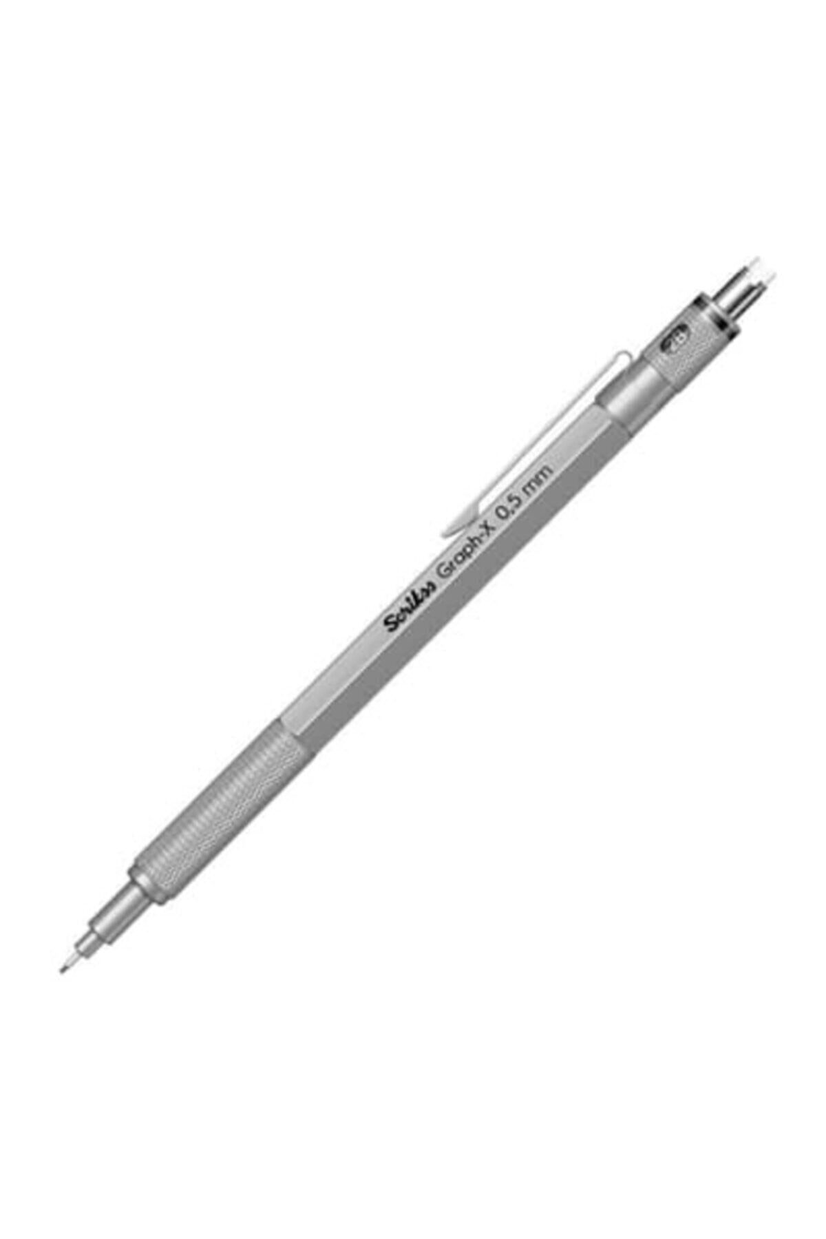 Scrikss Graph-x Metal Versatil Kalem 0.5 Mm Kurşun Gri