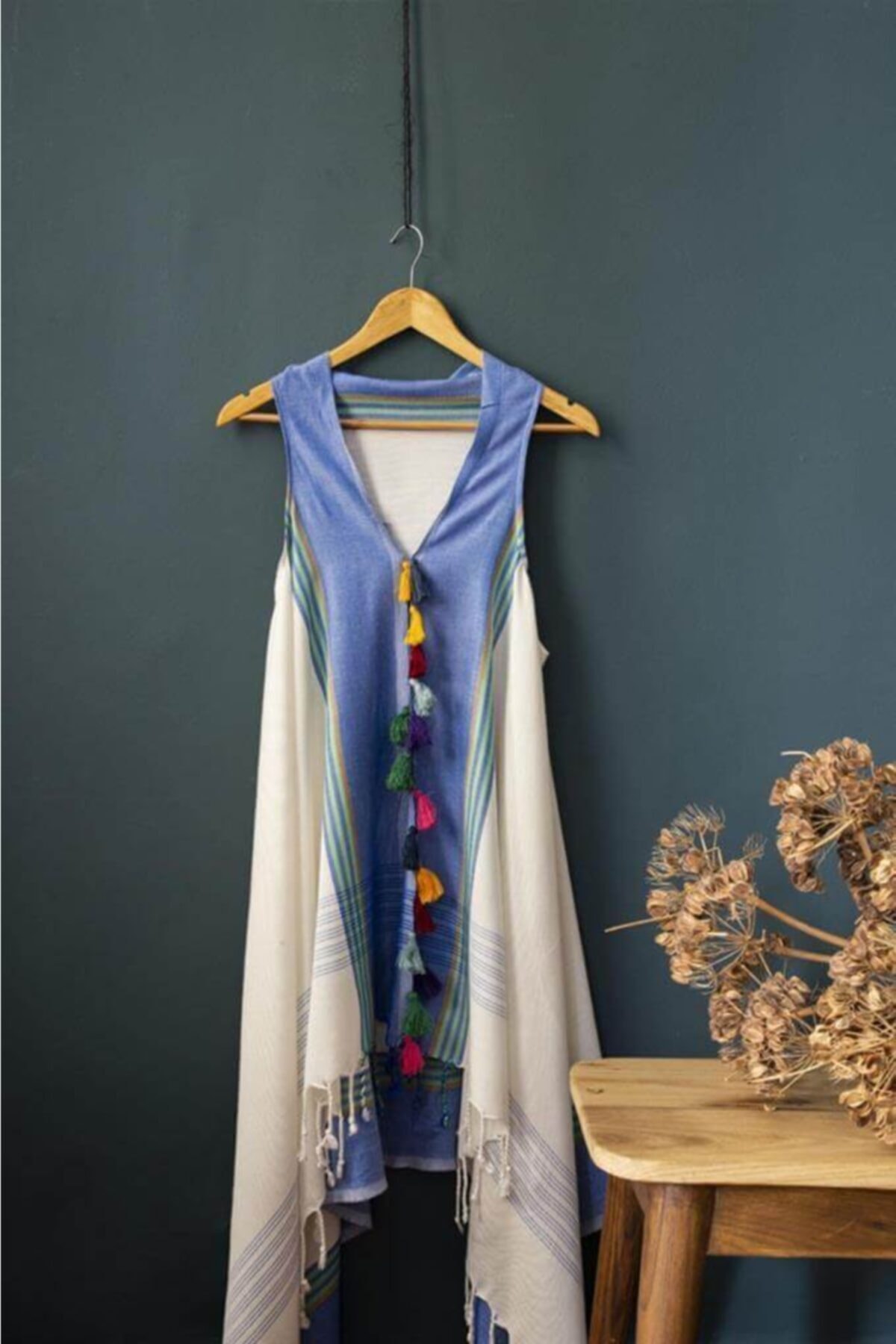 İssimo Home Azteck Beach Wear Peştamal Bornoz %100 Bambu