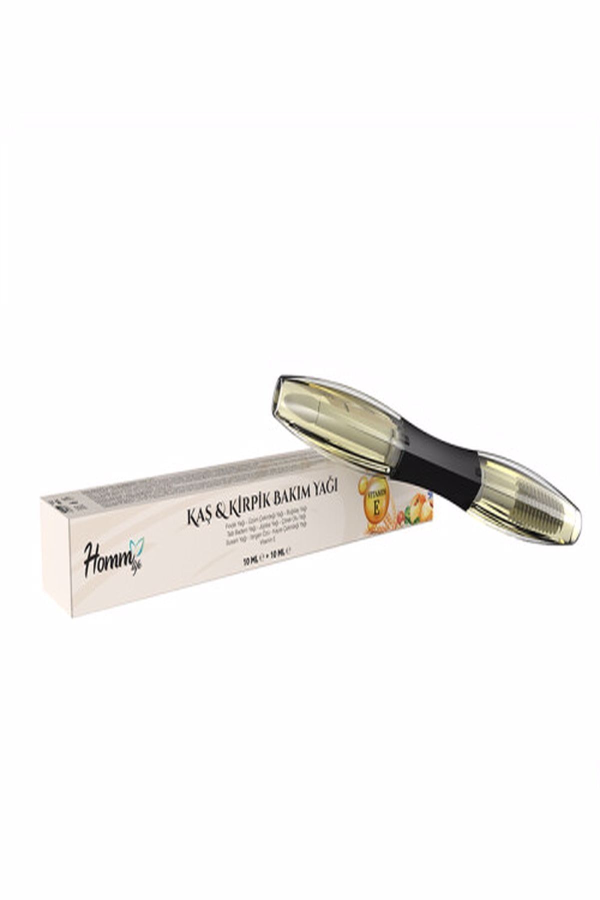 hom bitkisel Homm Life Kaş & Kirpik Bakım Yağı 10 Ml + 10 Ml