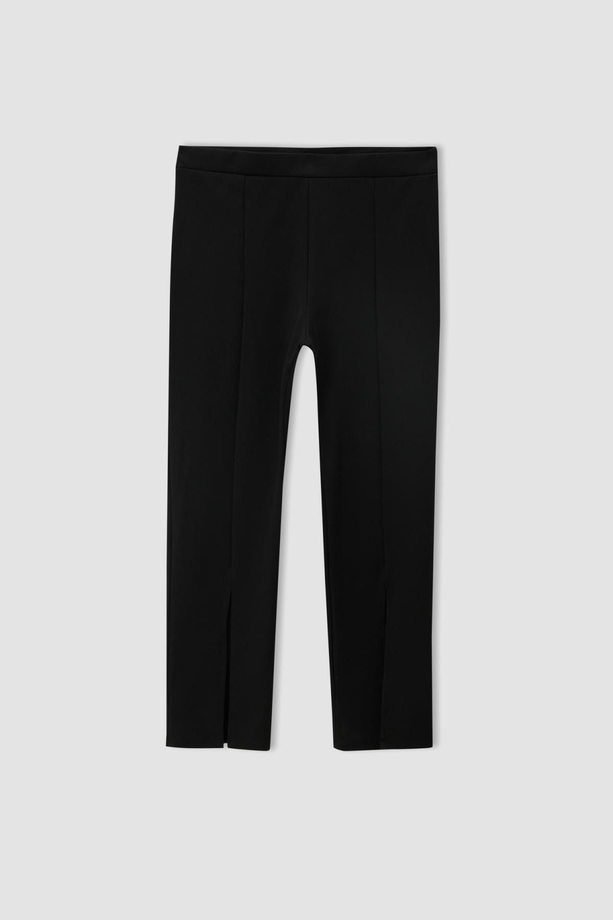 DeFacto Paça Detaylı Skinny Fit Büyük Beden Tayt