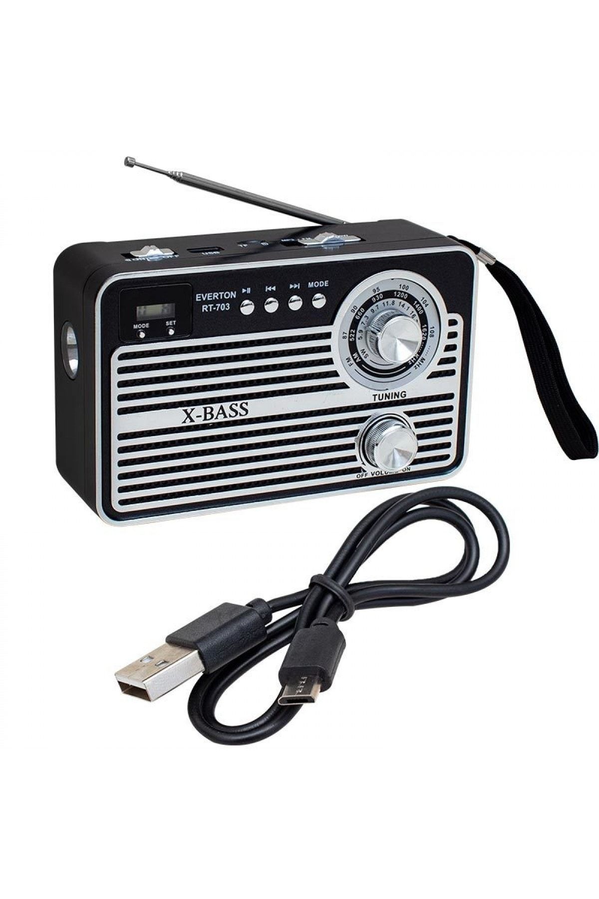 NO.8 HOUSE Everton Rt-703bt Usb/sd/fm/aux Destekli Nostaljik Radyo
