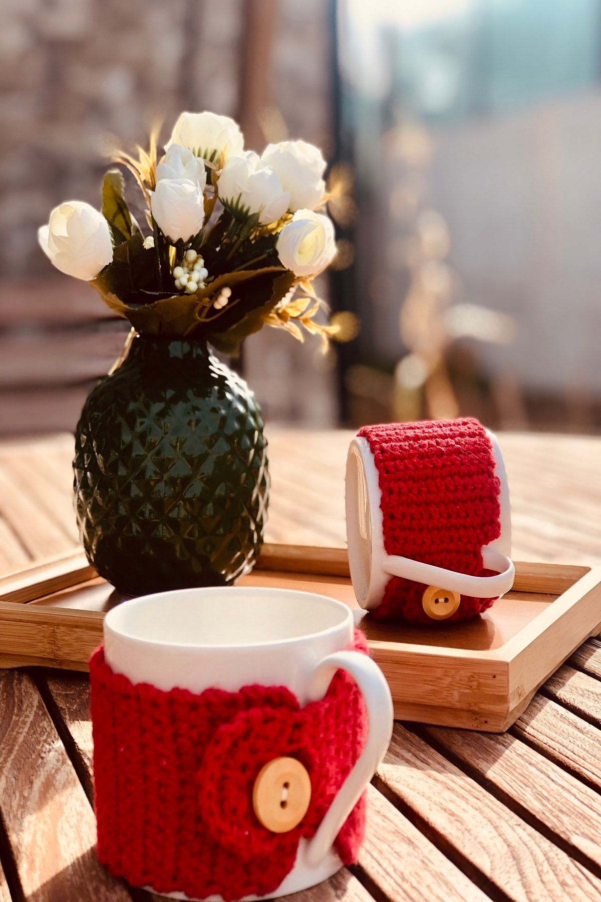 NiBu Design Üşümeyen Fincan Kırmızı