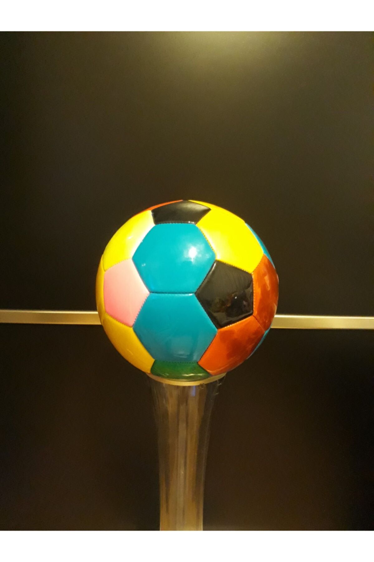 MOYASHOP Çocuklar İçin Renkli Futbol Topu