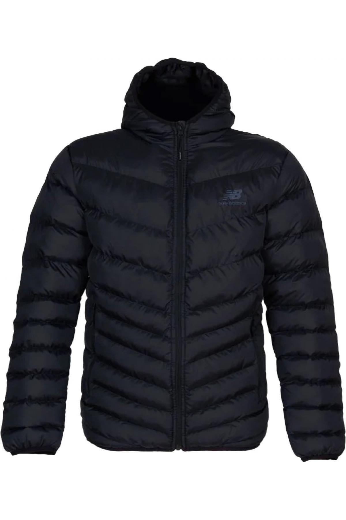 New Balance Mpj3121 Nb Puffer Jacket Siyah Erkek Mont