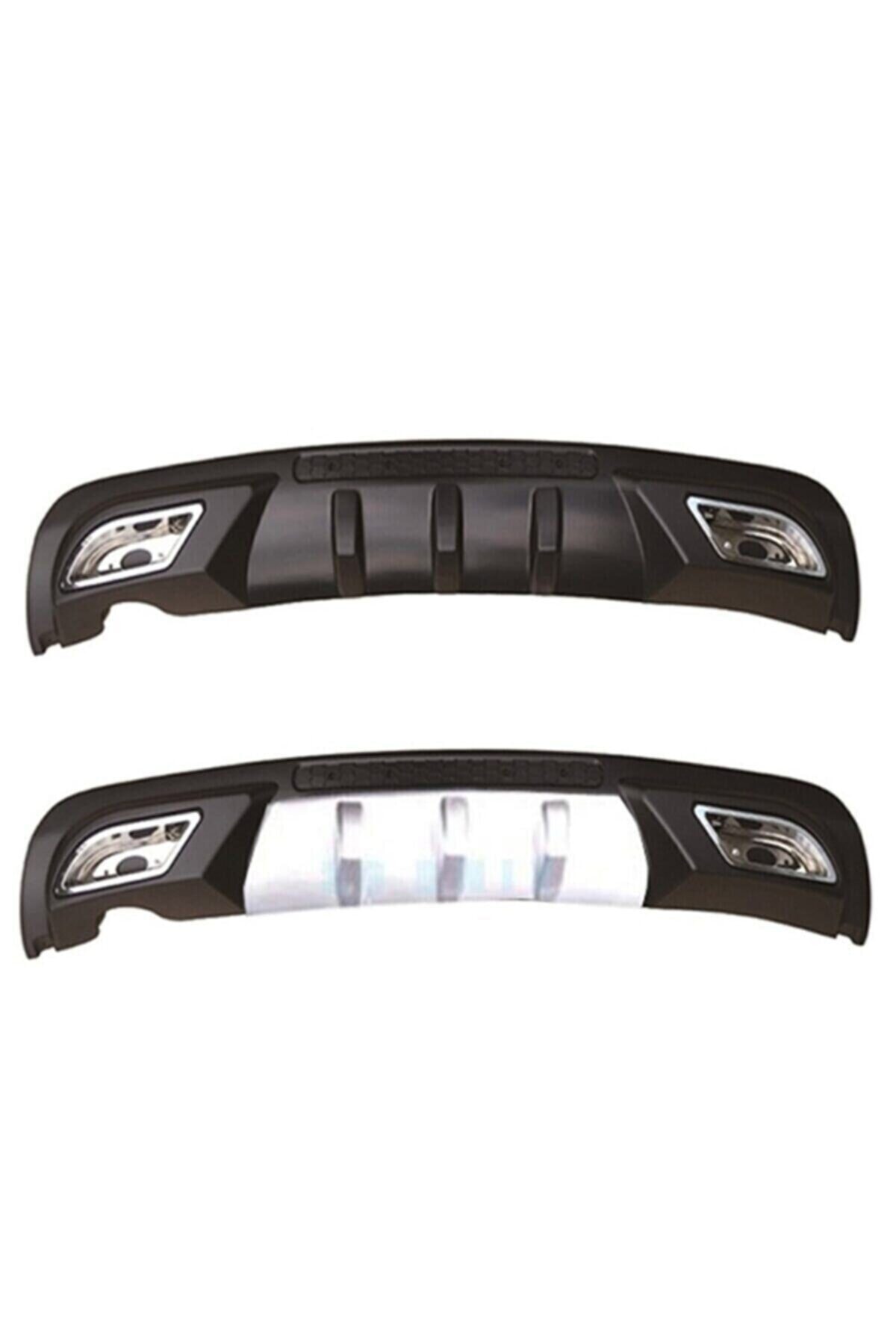 automars Universal Chevrolet Cruze Difüzör Arka Tampon Çift Egzoz Çıkışlı Dfzr0298