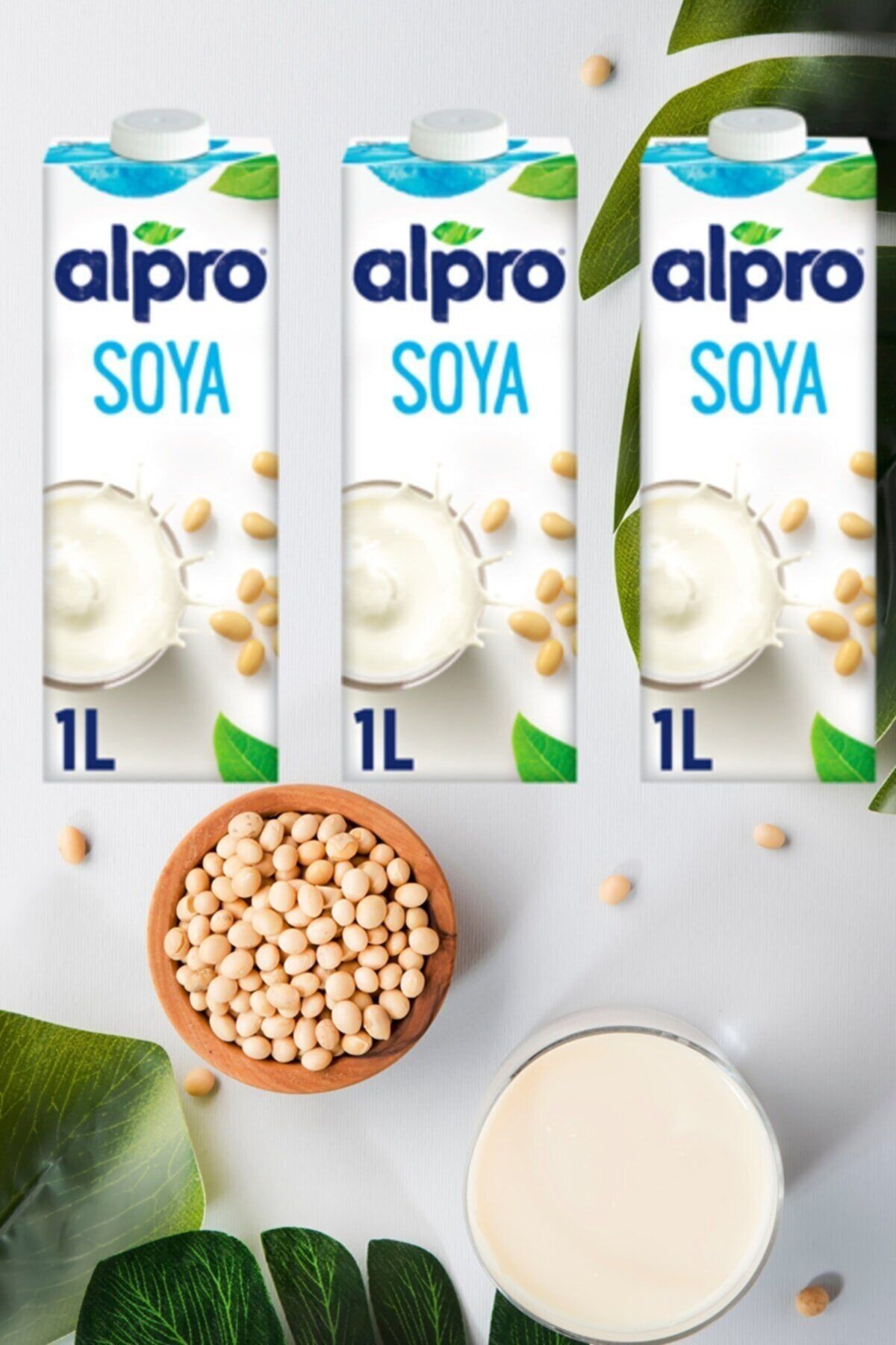 Alpro Soya Sütü 1ltx3 Adet