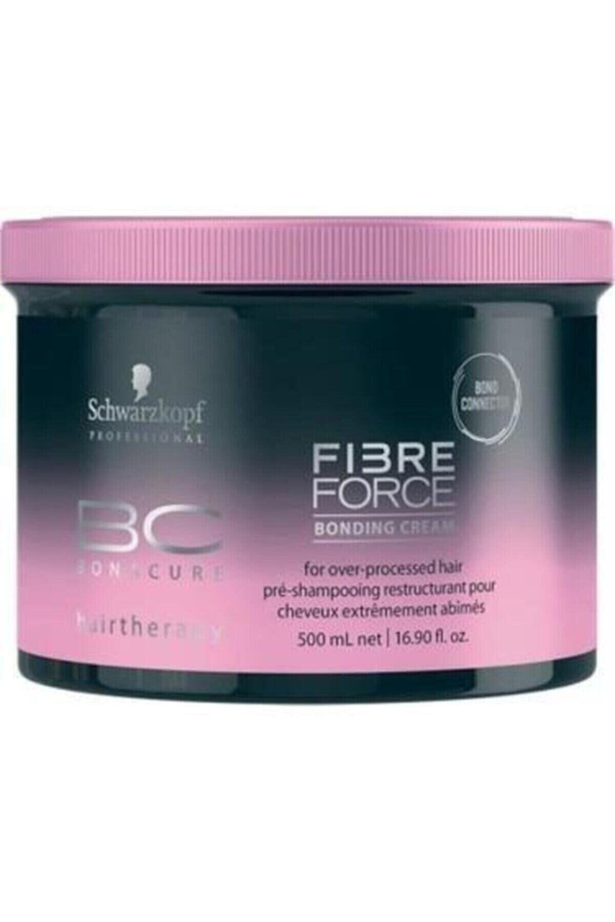 Schwarzkopf Bc Bonacure Fibre Force Bonacure Aşırı Işlem Görmüş Yıpranmış Saçlar Için Onarıcı Krem Kür 500ml