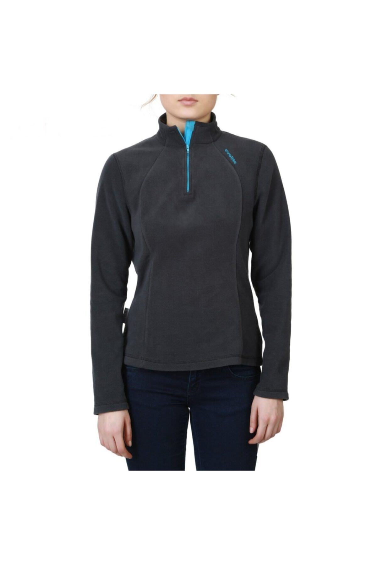 Evolite Fuga Bayan Mikro Polar Sweater - Gri