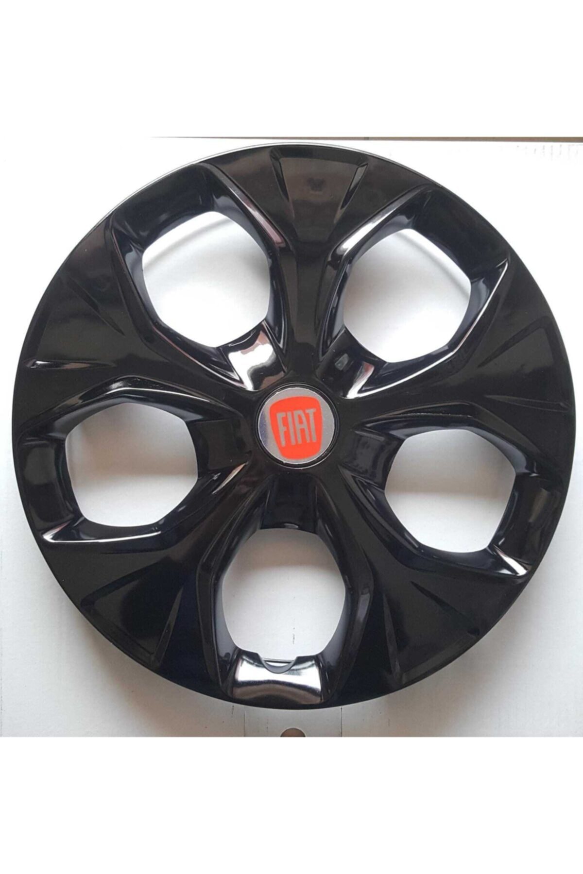 Avsaroto Fiat Egea 16'' Inç Piano Black Parlak Siyah 4'lü Set Jant Kapağı