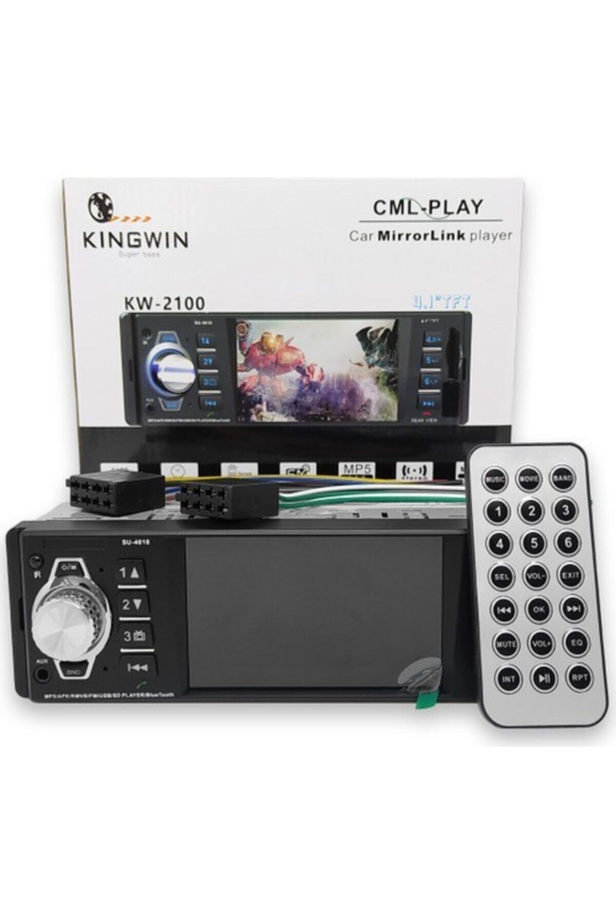 Kingwin Oto Teyp+Park Kamera Seçenekli 4.1 Inc 4x60w