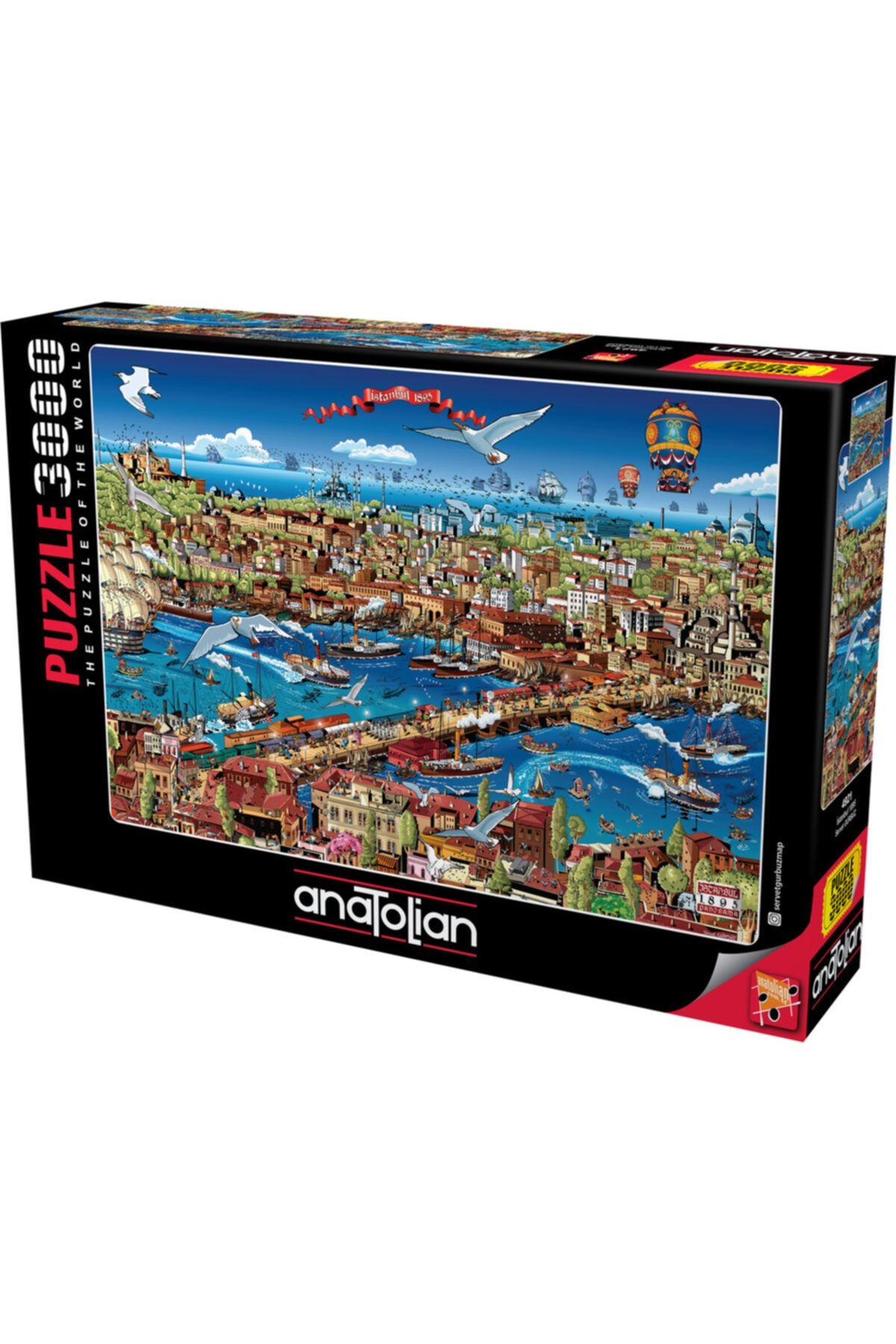 Anatolian Puzzle 2022 - 3000 Parça - Istanbul 1895 - 4921