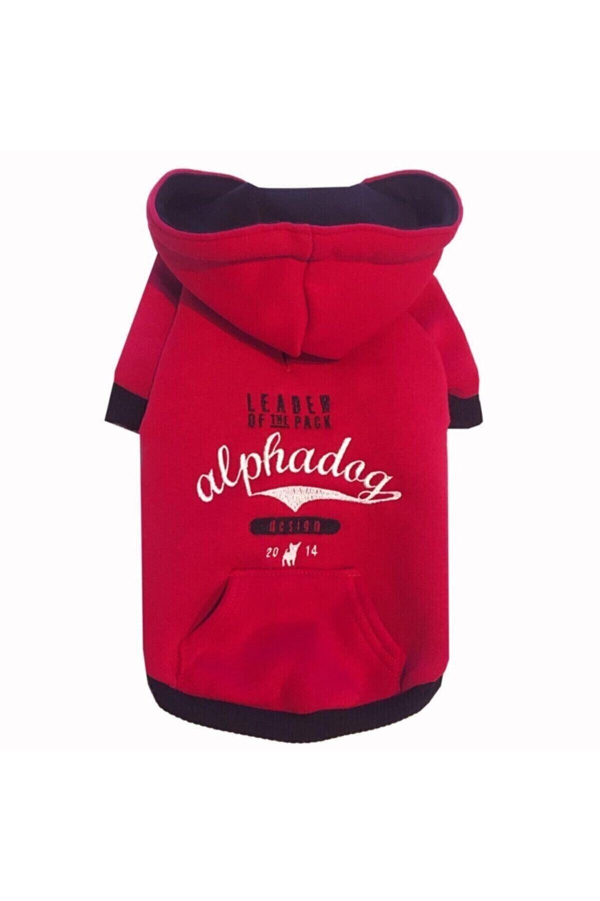 Alphadog Kırmızı Leader Polar Sweatshirt Köpek Kıyafeti