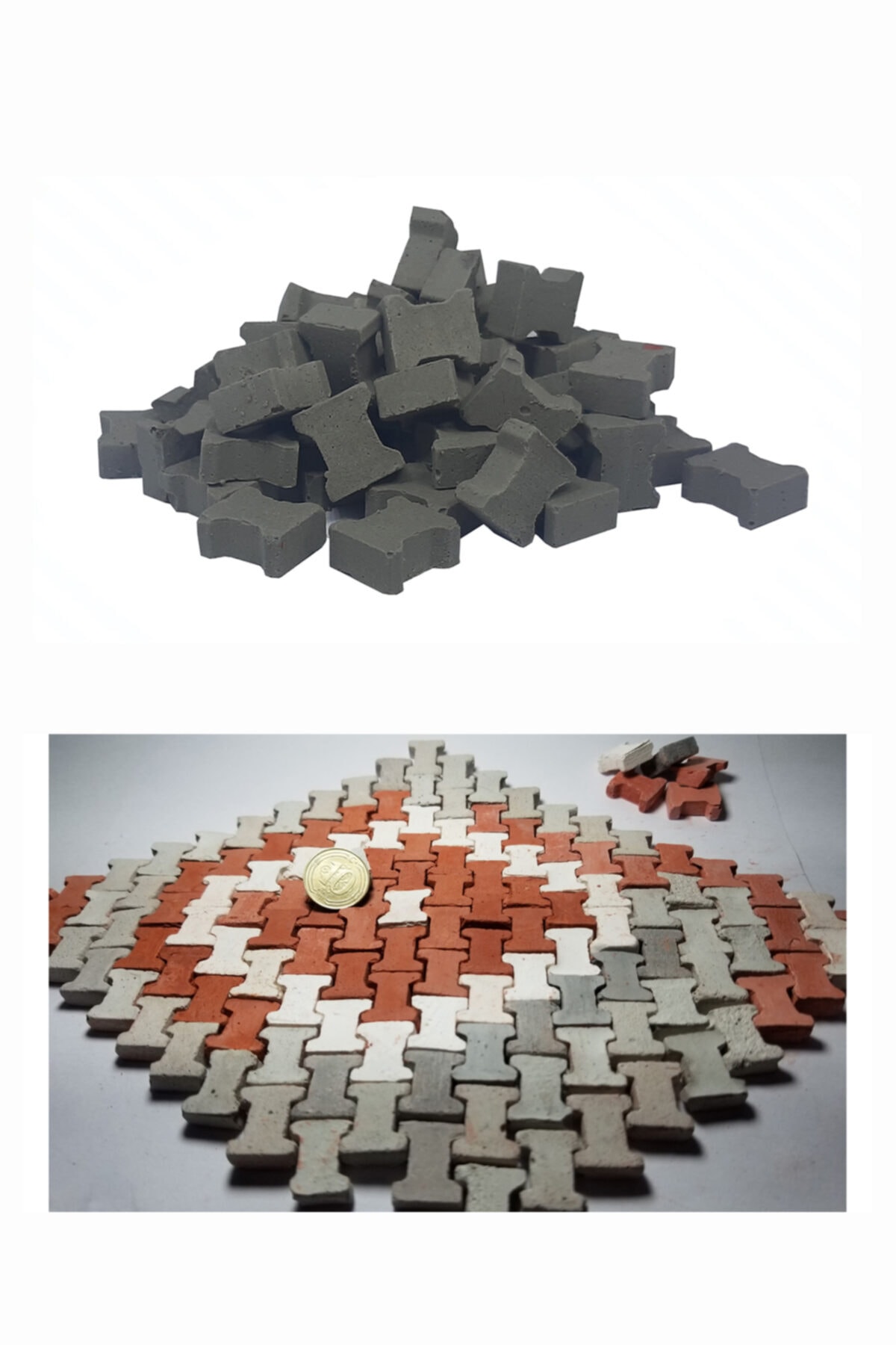 sarıhan Minyatür Parke Taşı Gri