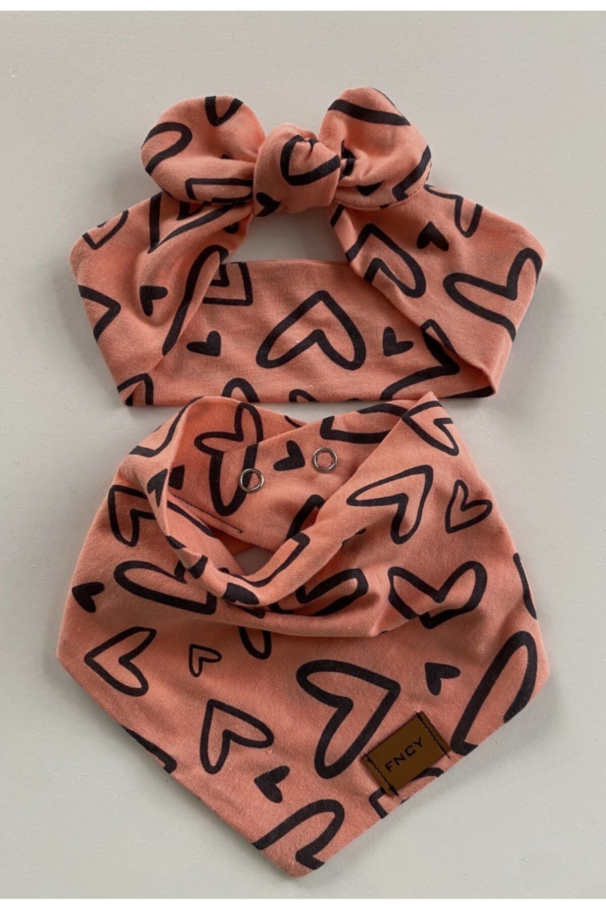 FANCY BABY Bandana Fular Takım
