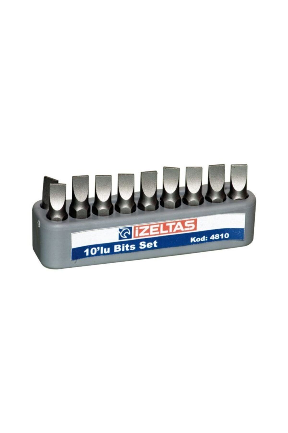 İzeltaş Düz Bits Uç Set 0,6x4,5