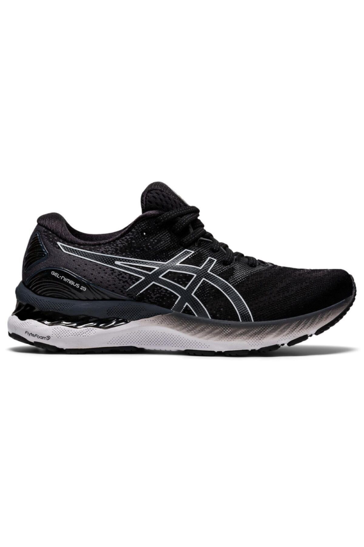 Asics Kadın Siyah Beyaz Koşu Ayakkabısı