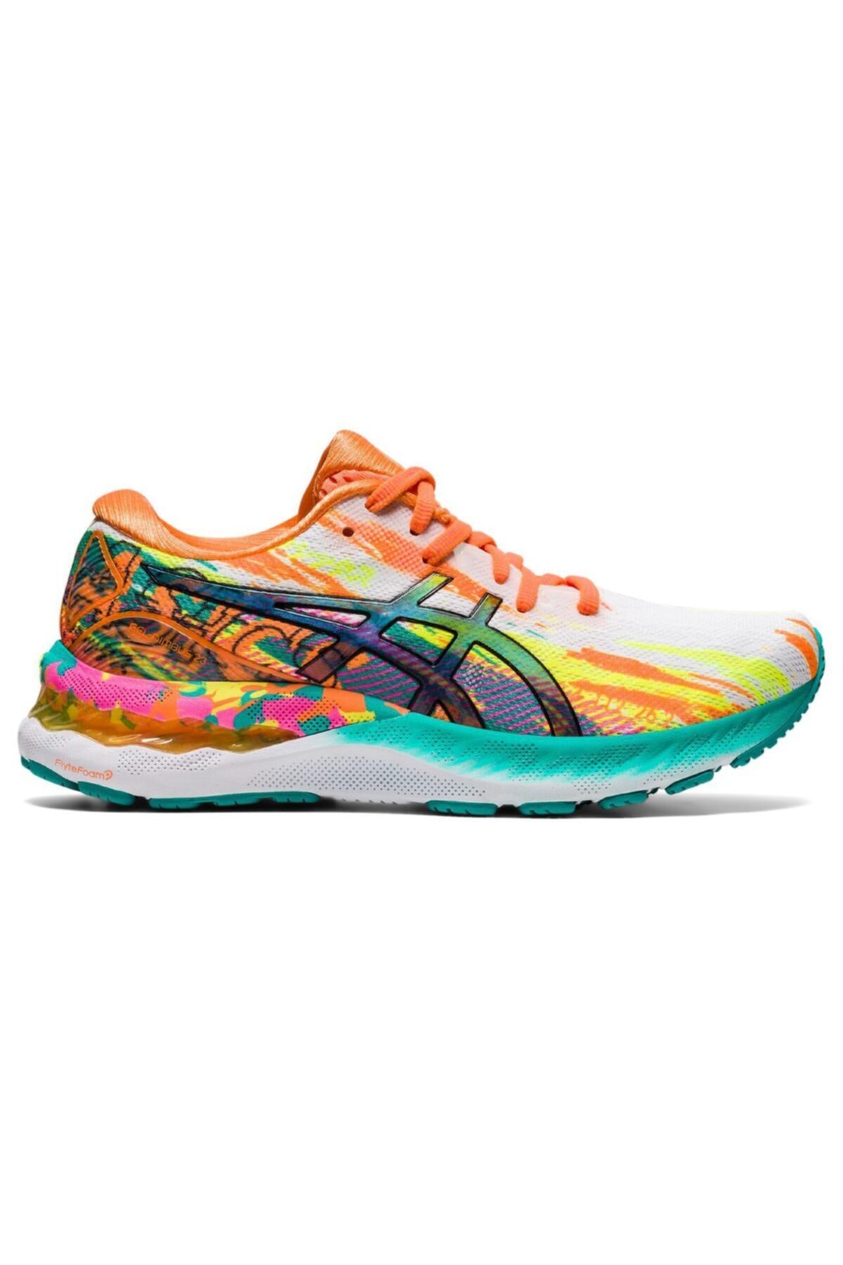 Asics Kadın Turuncu Çok Renkli Koşu Ayakkabısı