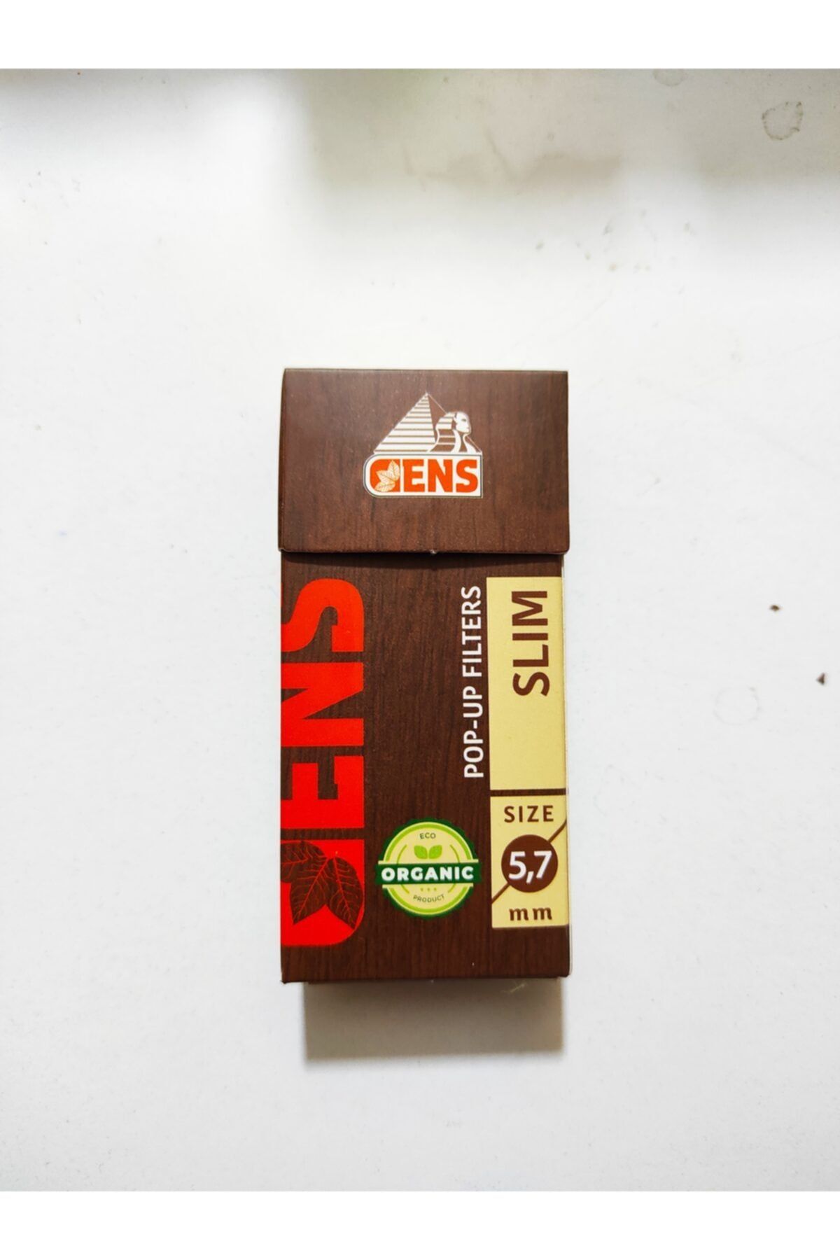 ENS Organik Extra Slim 5.7 Mm Premium Sigara Filtresi - Tütün Pamuğu - Sigara Ağızlığı