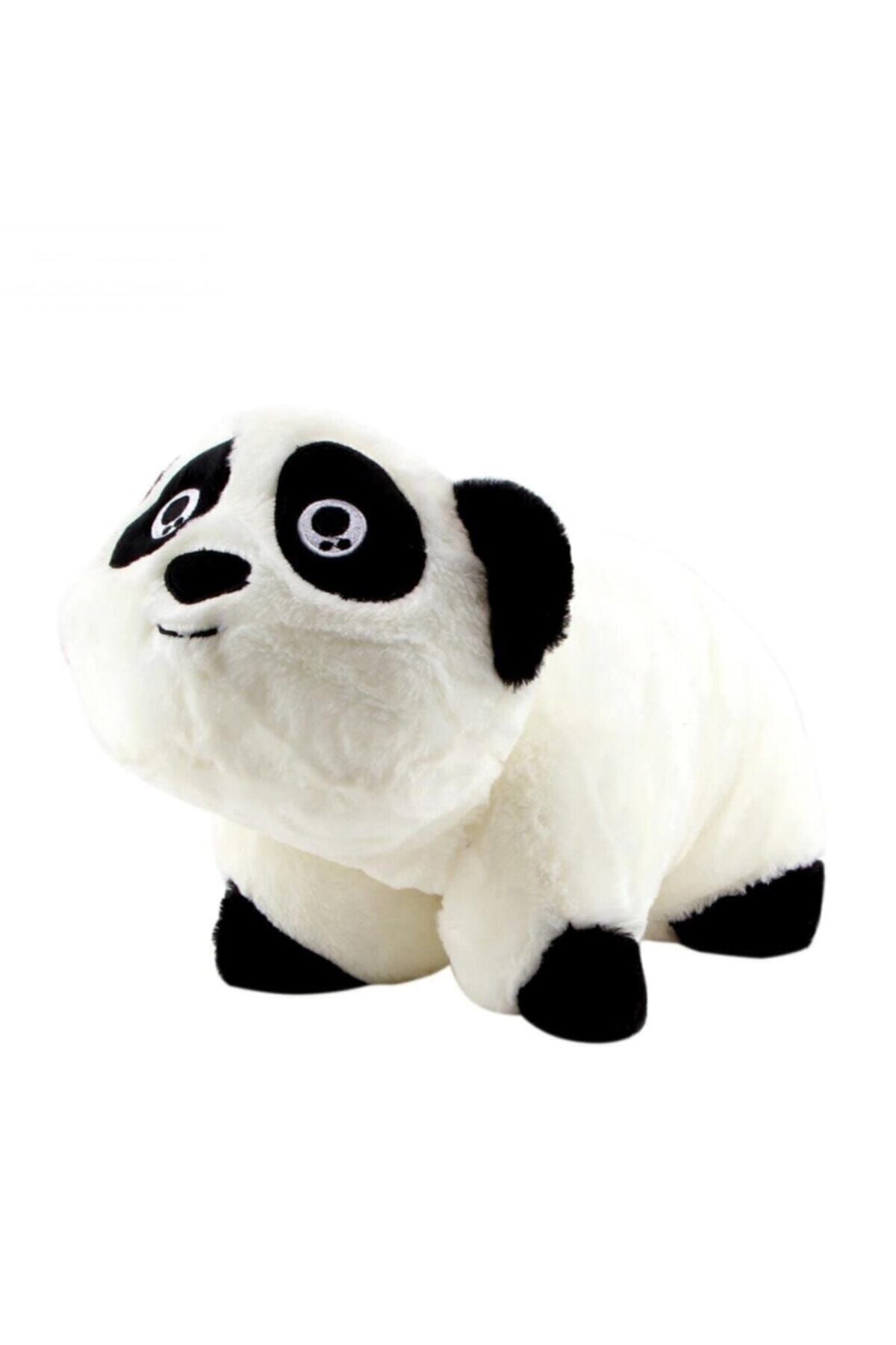 selay Toyuncak Panda Yastık Panda Peluş Oyuncak Iki Fonksiyonlu 40 Cm
