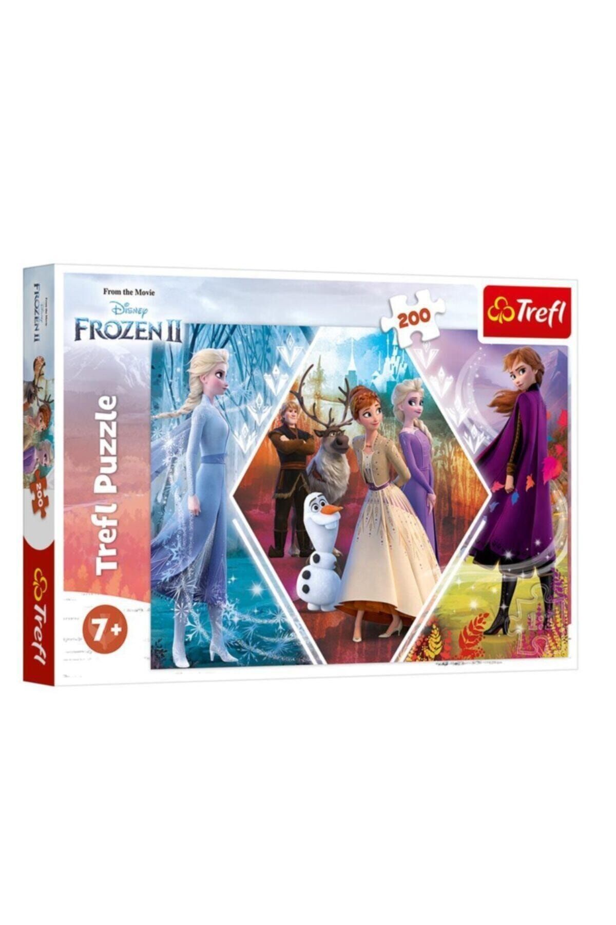 Trefl Puzzle Disney Frozen 200 Parça 48x34 Cm Sisters In Frozen Puzzle 13249