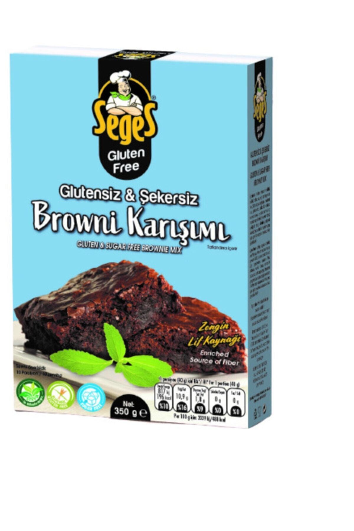 SEGES Glutensiz Şekersiz Browni Karışımı 350 gr