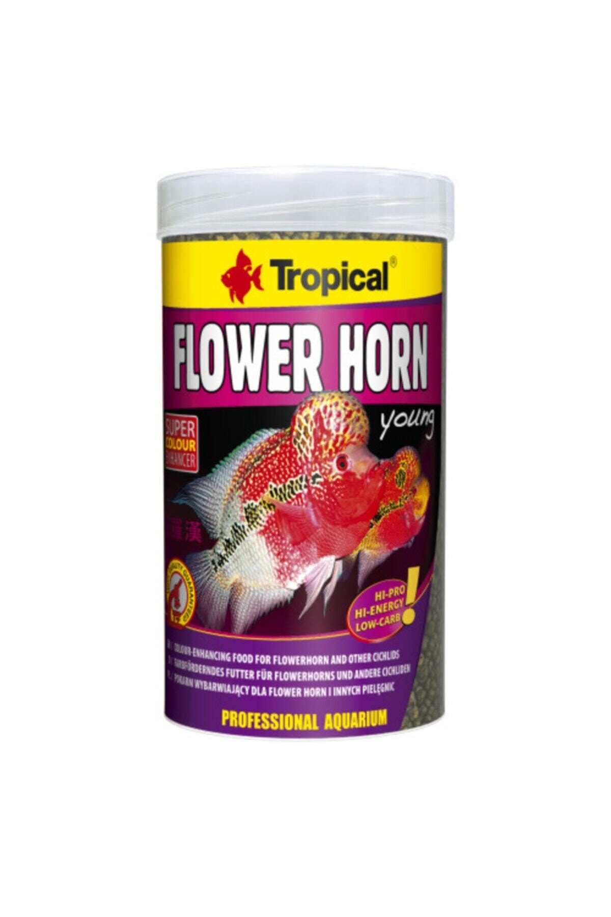 Tropical Flower Horn Young Pellet 1000ml/380g