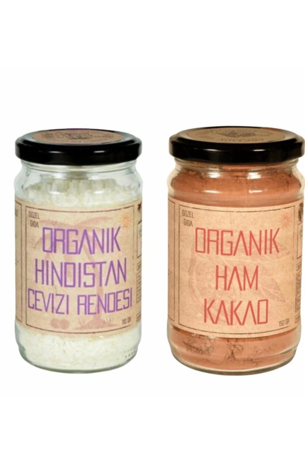 Güzel Ada Gıda Guzel Gıda Organik Ham Kakao & Hindistan Cevizi Rendesi