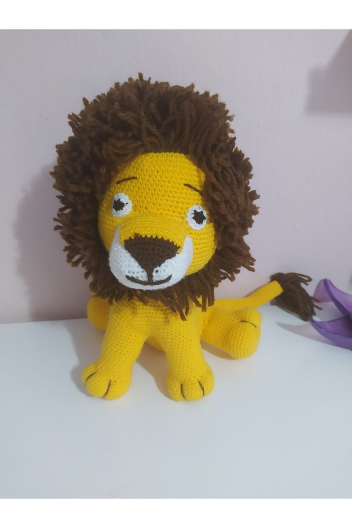 YELİZ HOBİ TASARIM Amigurumi Oyuncak Aslan