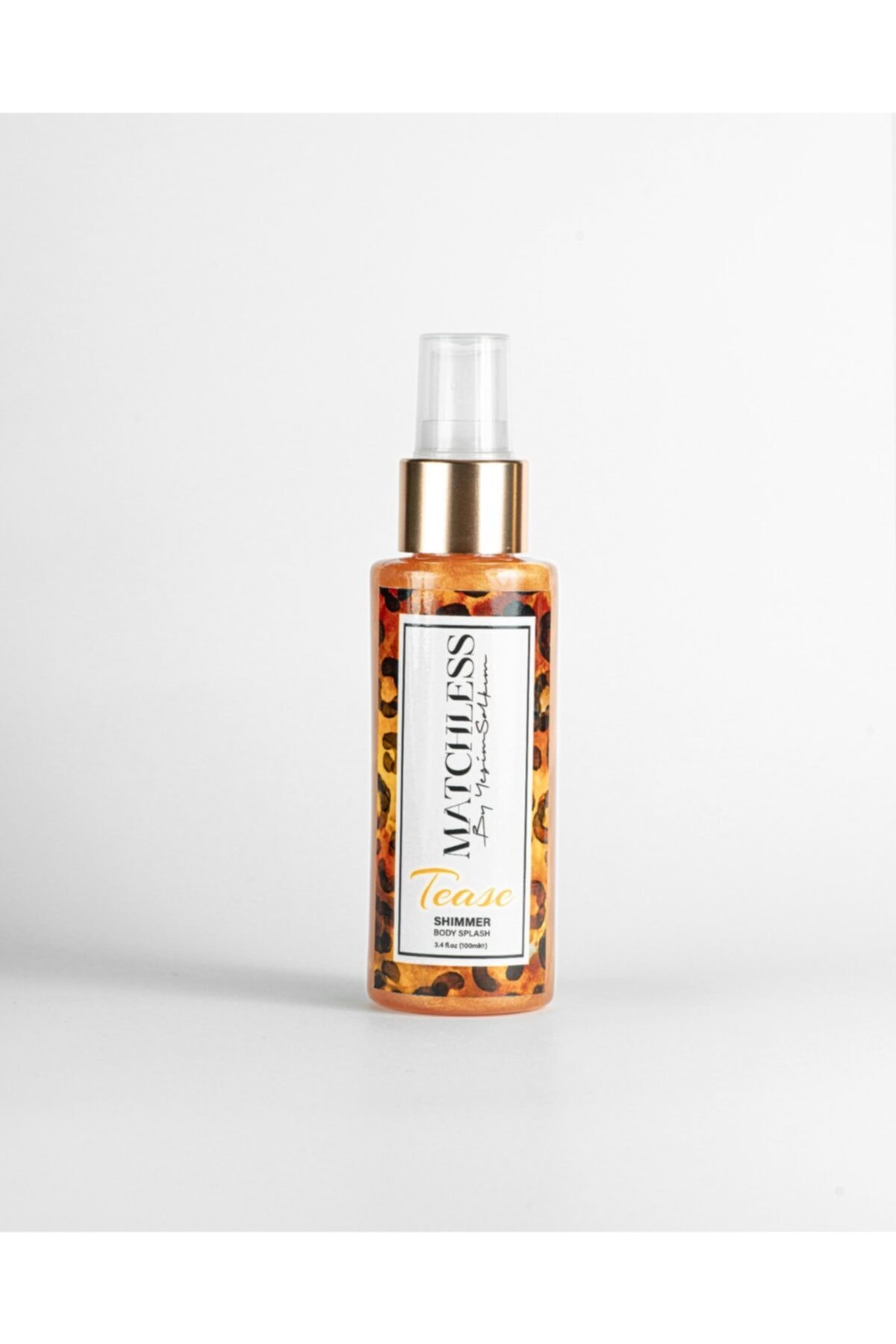 matchless by yeşim salkım Tease Body Splash ( Parfümlü Işıltılı Vücut Losyonu)100 ml